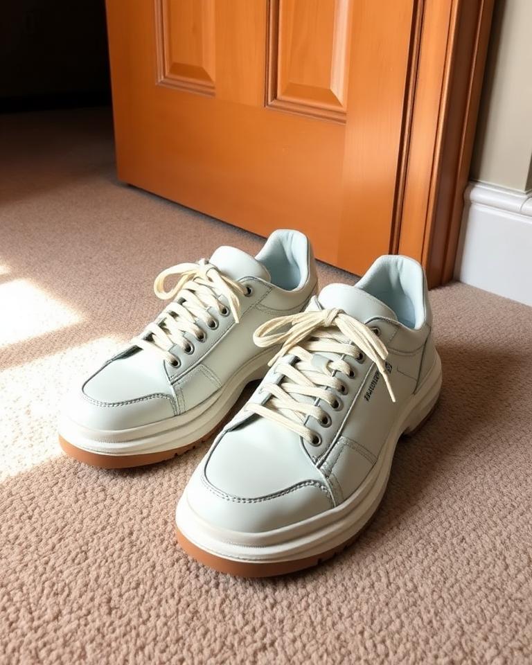 Original product photo — Ivory chunky sneakers